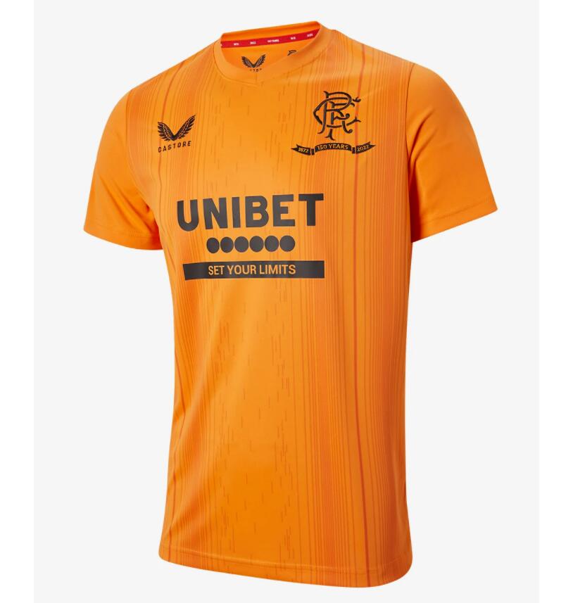 2021/22 Rangers Orange Training Shirt